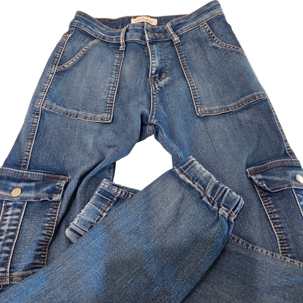Women's Red Bottoms Cargo Jeans, 7/28